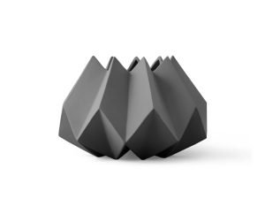 Folded decor vase