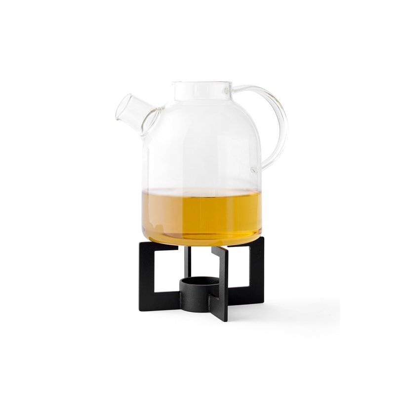 Glass tea heater