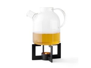 Glass tea heater