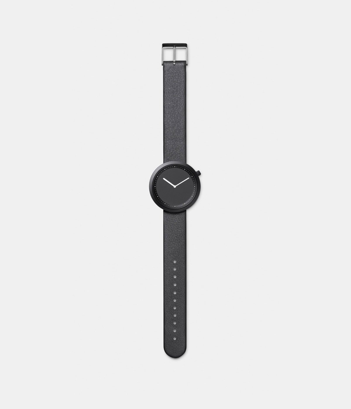 Circular facet watch